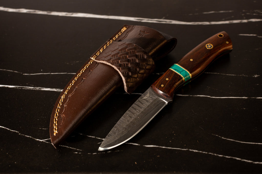 HTK7 - LSNG4 - Rose Wood Drop Point