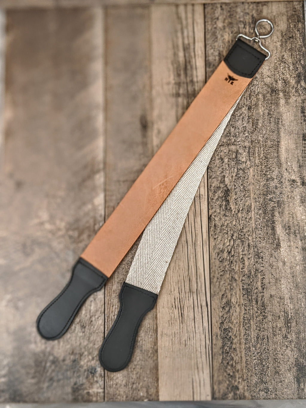 HTRS02 // STROP STRAIGHT RAZOR Sharpening // Heavy Duty // Thick Buffalo Hyde - HomeTown Knives